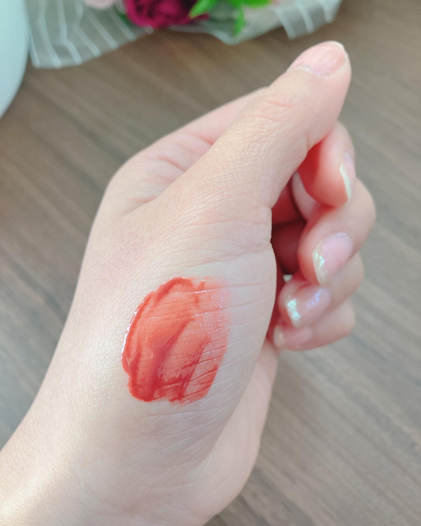 コスノリ ウォーターブラーリーティント/COSNORI/リップティントを使ったクチコミ（3枚目）