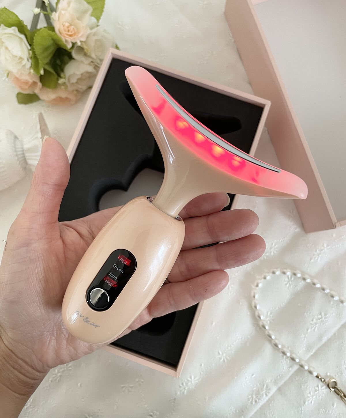 イオン導入美顔器フォトマックス /ar&ar /美顔器・マッサージを使ったクチコミ（3枚目）