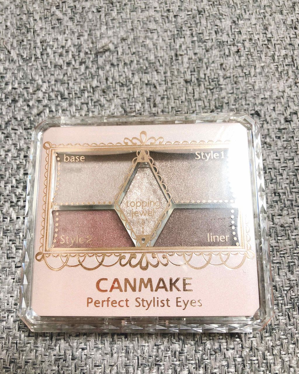 【旧品】パーフェクトスタイリストアイズ/キャンメイク/アイシャドウパレットを使ったクチコミ(1枚目)