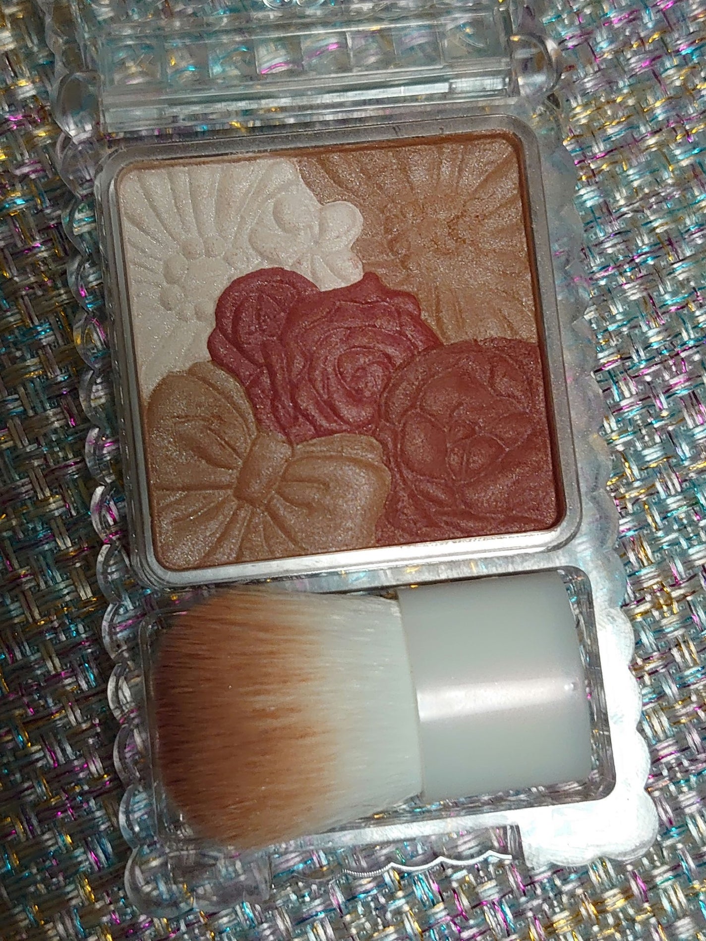 グロウフルールチークス/キャンメイク/パウダーチークを使ったクチコミ(3枚目)