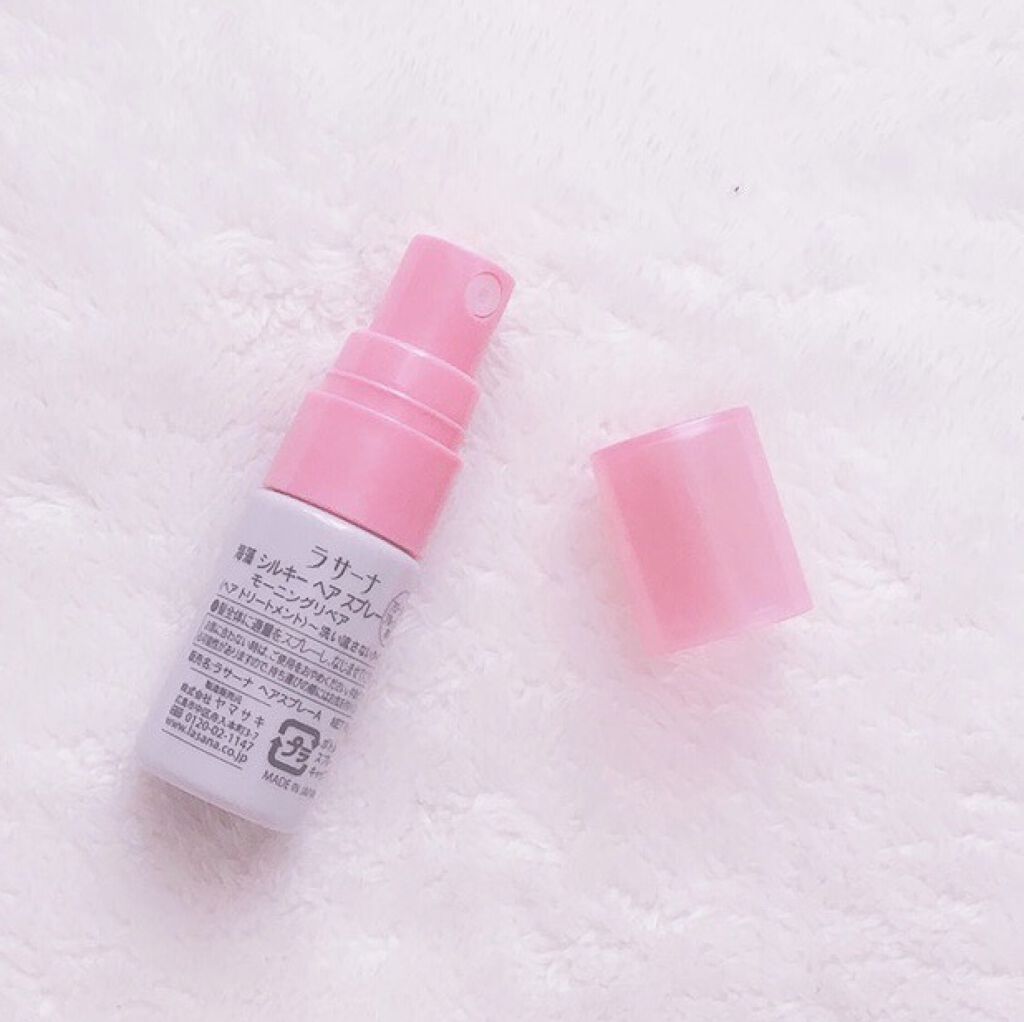 海藻 シルキー ヘア スプレー/ラサーナ/ヘアスプレーを使ったクチコミ（3枚目）