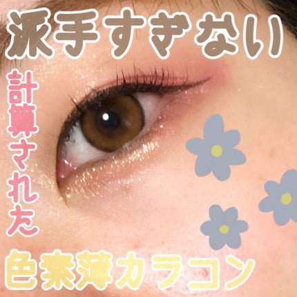 エルージュ 2weeks/éRouge/2週間(2WEEKS)カラコンを使ったクチコミ(1枚目)