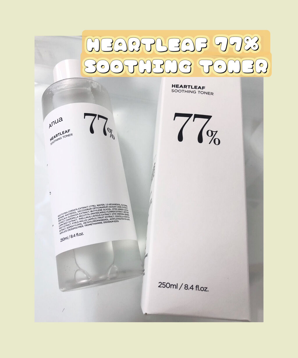 ドクダミ 77 スージングトナー/Anua/化粧水を使ったクチコミ（2枚目）