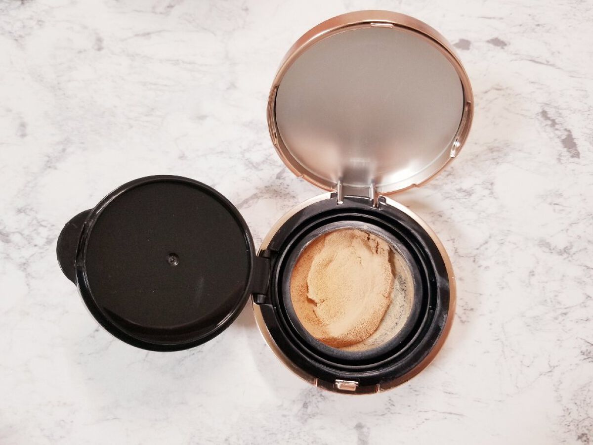 BBクッションファンデーション ピンクベージュ/Joy.coco(ジョイココ)/クッションファンデーションを使ったクチコミ（3枚目）