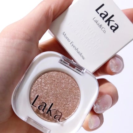 モノアイシャドウ/Laka/単色アイシャドウを使ったクチコミ(1枚目)