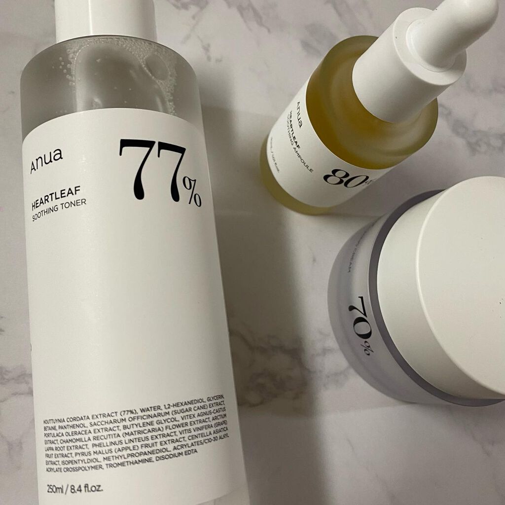 ドクダミ 77 スージングトナー/Anua/化粧水を使ったクチコミ（3枚目）