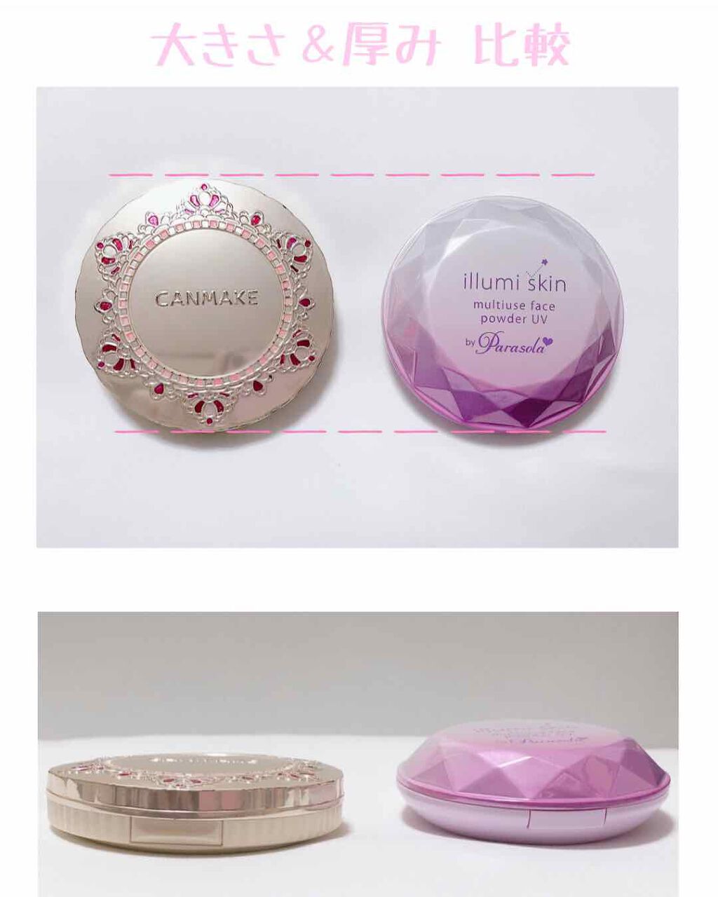 パラソーラ イルミスキン マルチユース フェイスパウダー UV/パラソーラ/プレストパウダーを使ったクチコミ(2枚目)