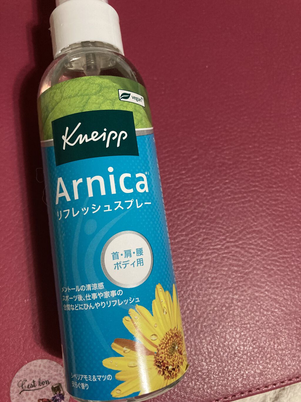 クナイプ リフレッシュスプレーN/クナイプ/ボディローションを使ったクチコミ（1枚目）