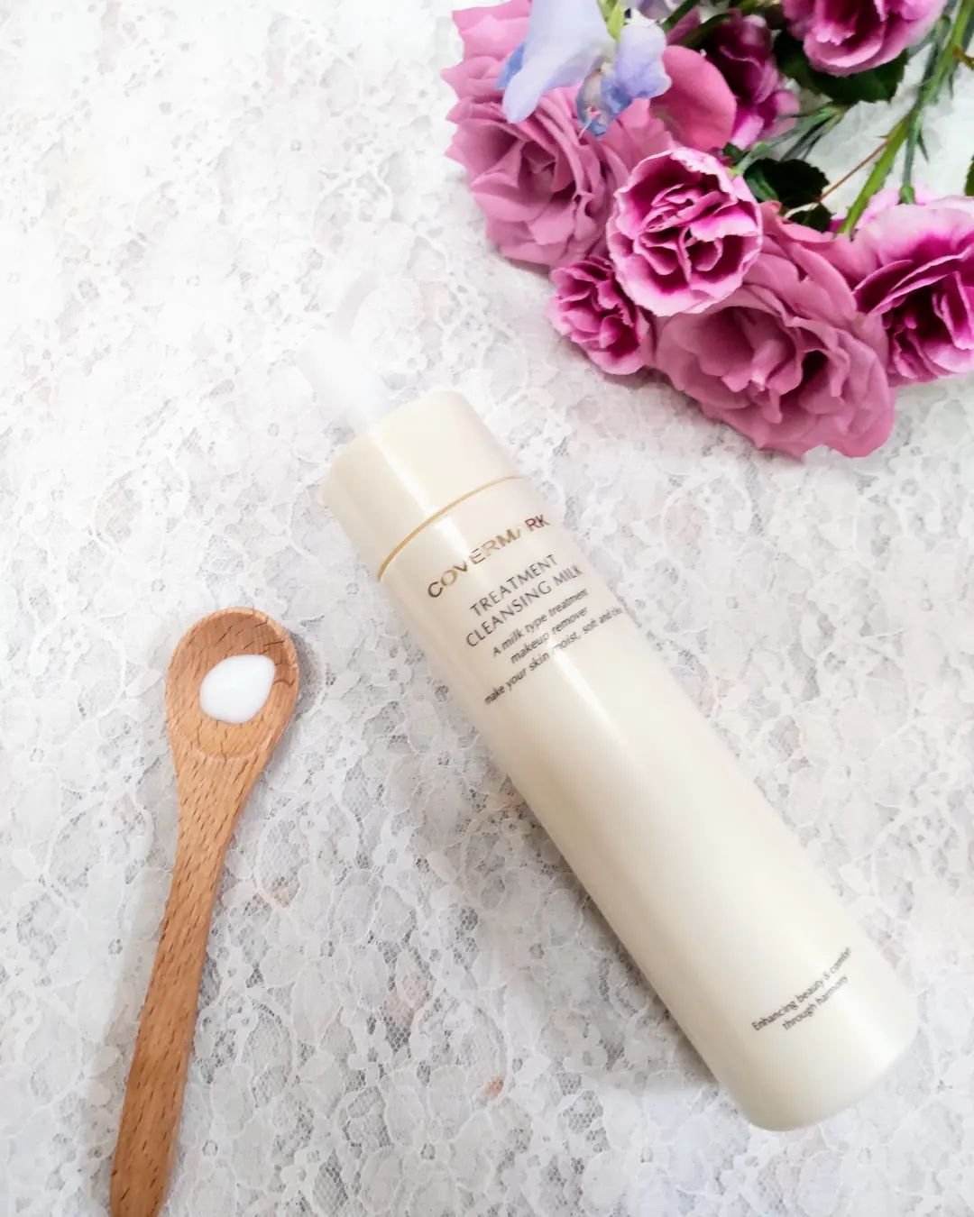 トリートメント クレンジング ミルク/COVERMARK/ミルククレンジングを使ったクチコミ（2枚目）