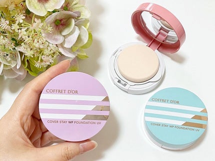 カバーステイWPファンデーションUV/コフレドール/パウダーファンデーションを使ったクチコミ(5枚目)