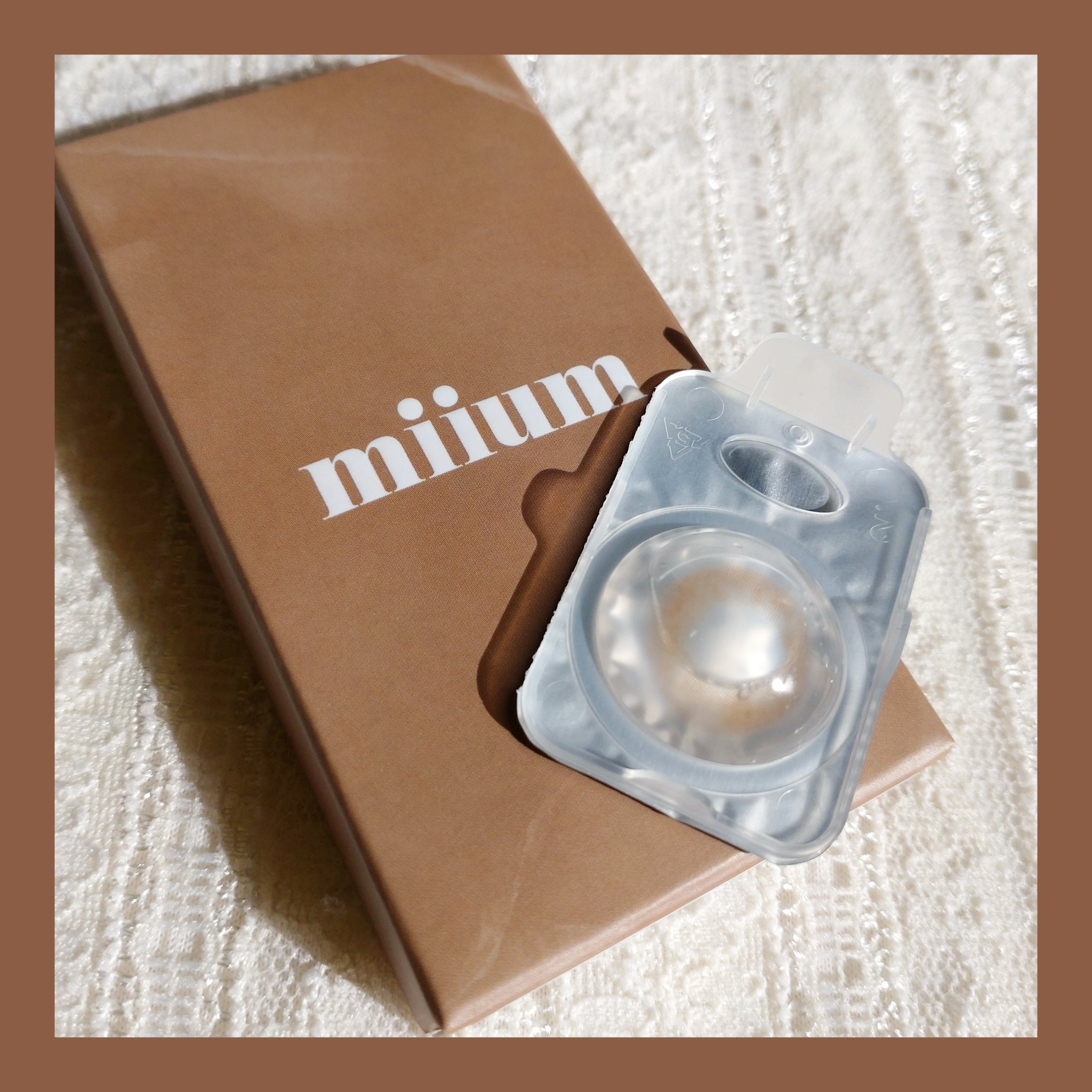 miium 1day トーンアップモカ/miium/ワンデー（１DAY）カラコンを使ったクチコミ（2枚目）