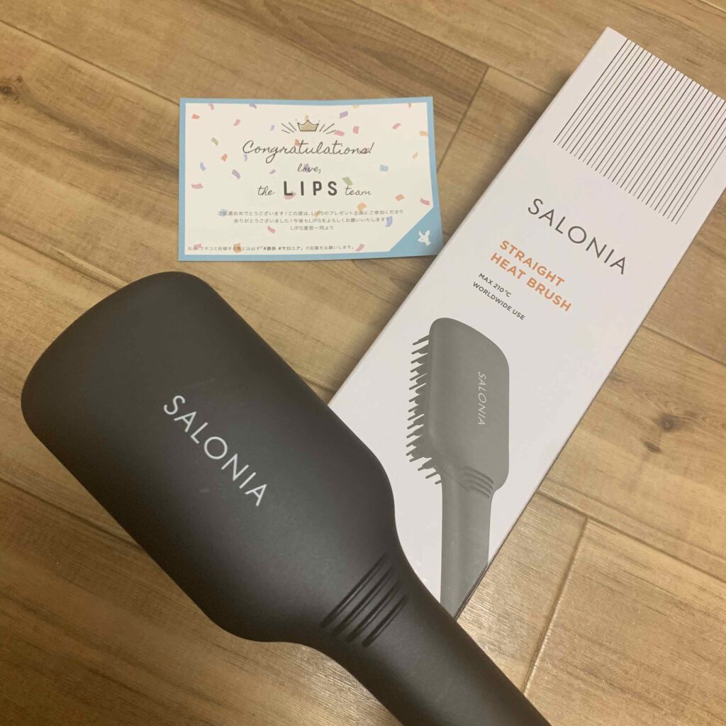 SALONIA 2WAYヘアアイロン/SALONIA/その他ヘアアイロンを使ったクチコミ(1枚目)