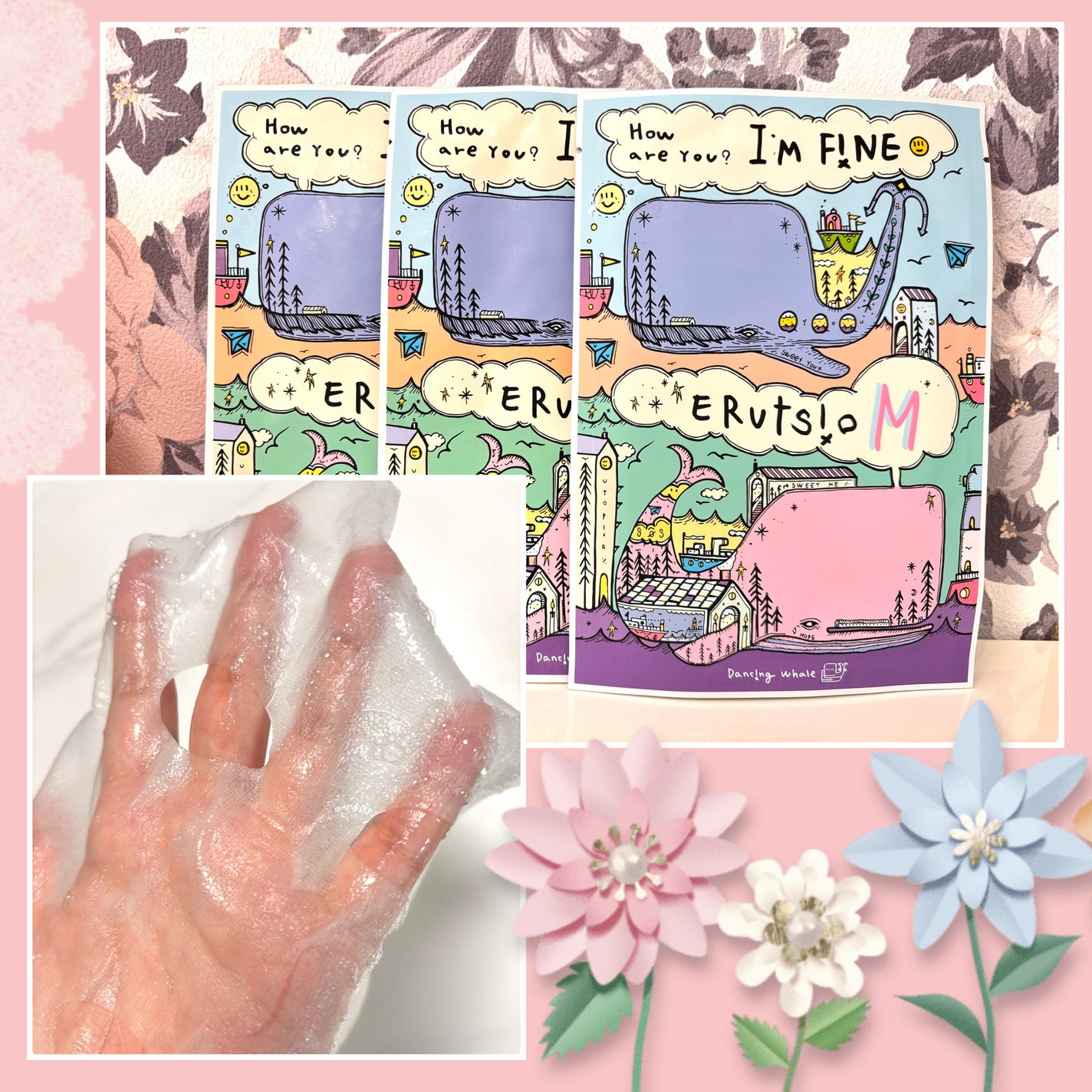 モイスチャー マスクパック/DANCING WHALE/シートマスク・パックを使ったクチコミ(1枚目)