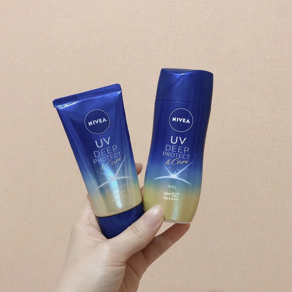 ニベアUV ディープ プロテクト＆ケア ジェル/ニベア/日焼け止めジェルを使ったクチコミ（1枚目）