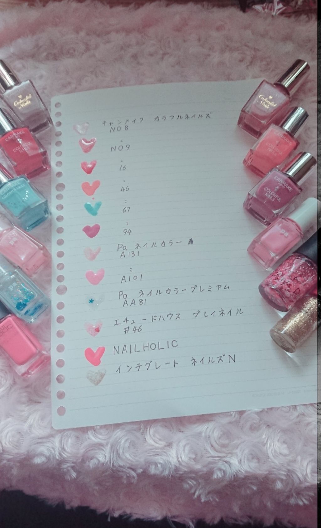 カラフルネイルズ/キャンメイク/マニキュアを使ったクチコミ(1枚目)
