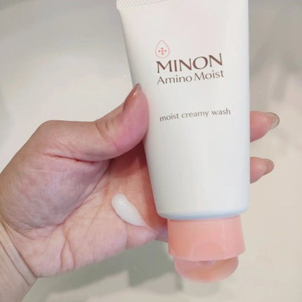 アミノモイスト モイストクリーミィ ウォッシュ/ミノン/洗顔フォームを使ったクチコミ(3枚目)