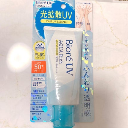 ビオレUV アクアリッチ ライトアップエッセンス/ビオレ/日焼け止めクリームを使ったクチコミ(4枚目)