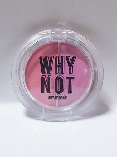 WHY NOT SPINNS 2色チーク ハイライトローライト/DAISO/パウダーチークを使ったクチコミ（1枚目）