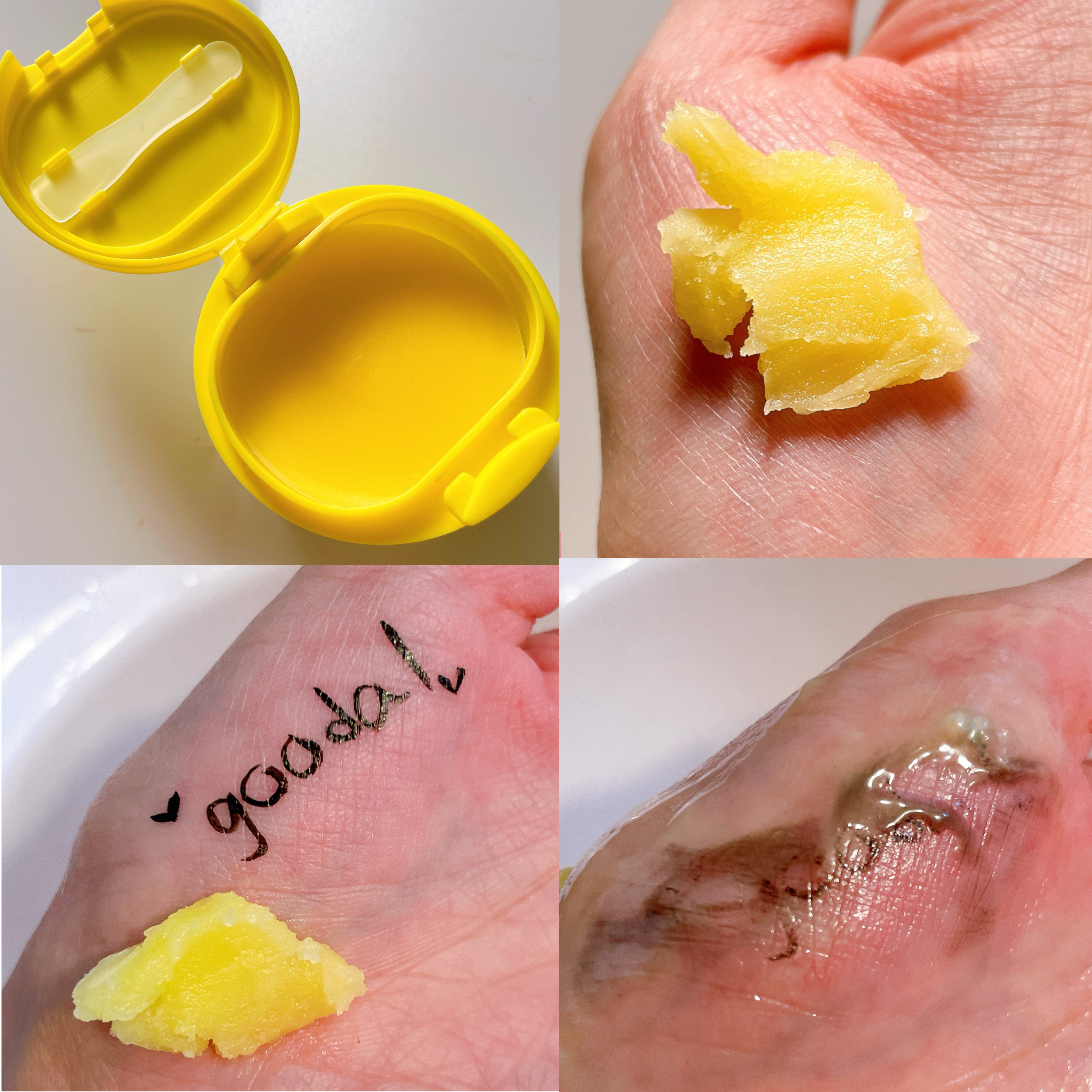 グリーンタンジェリンビタCトーニングクレンジングバーム/goodal/クレンジングバームを使ったクチコミ（2枚目）