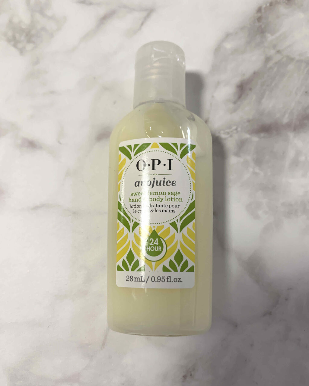 アボジュース ハンド＆ボディ ローション スィート レモン セージ/O・P・I/ハンドクリームを使ったクチコミ（1枚目）