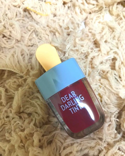 ディアダーリン ウォータージェルティント (アイスティント)/ETUDE/口紅を使ったクチコミ(1枚目)