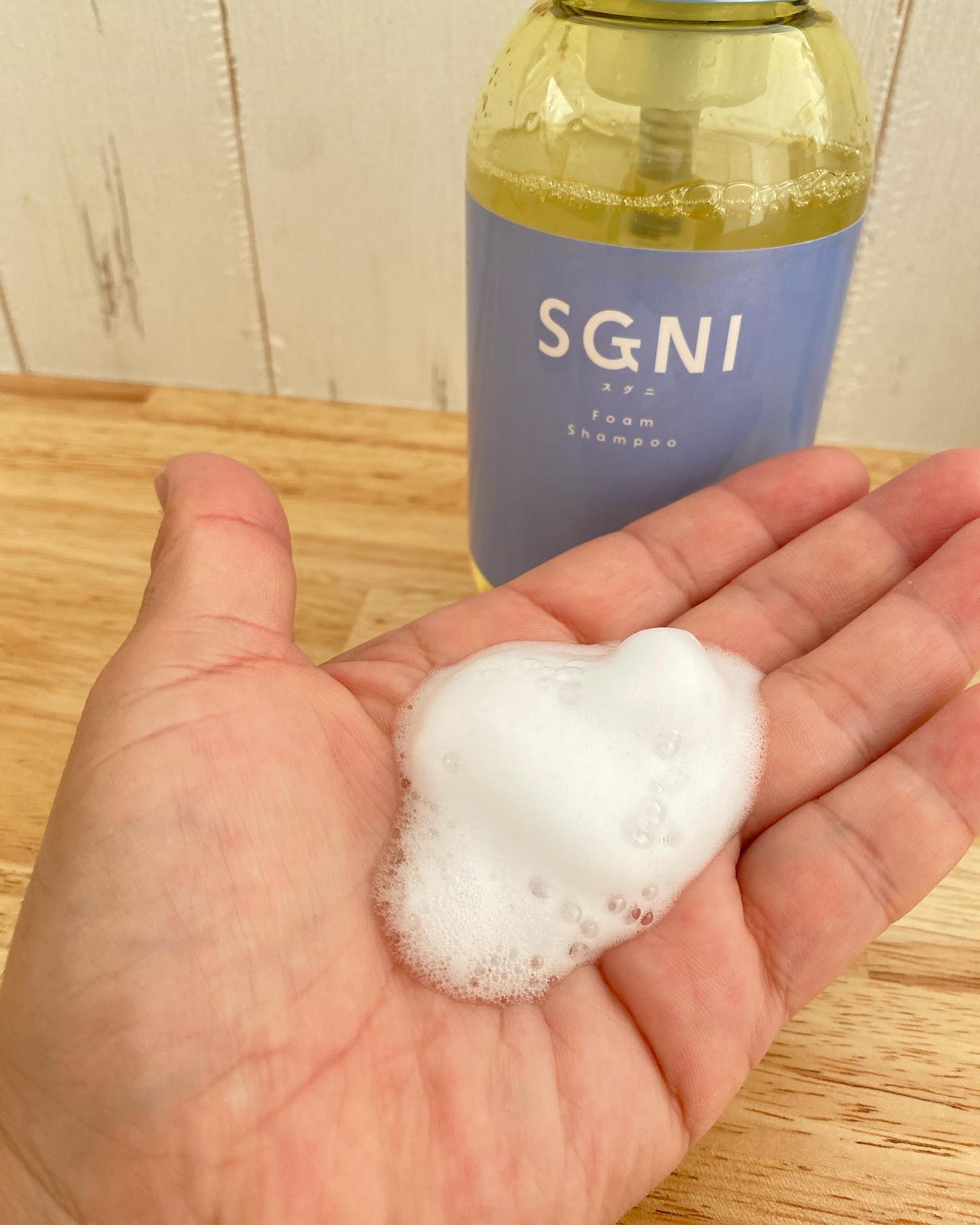 スムース泡シャンプー〈ホワイトティーの香り〉/SGNI/市販シャンプーを使ったクチコミ（2枚目）