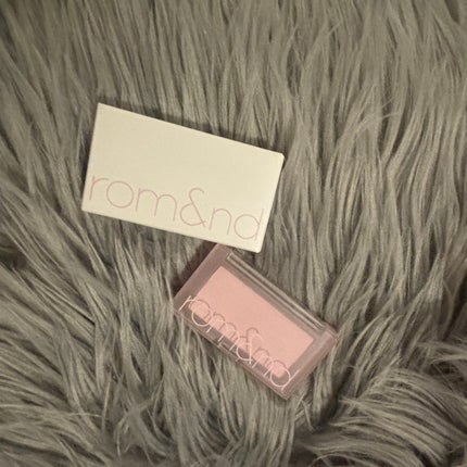 ベターザンチーク/rom&nd/パウダーチークを使ったクチコミ(1枚目)