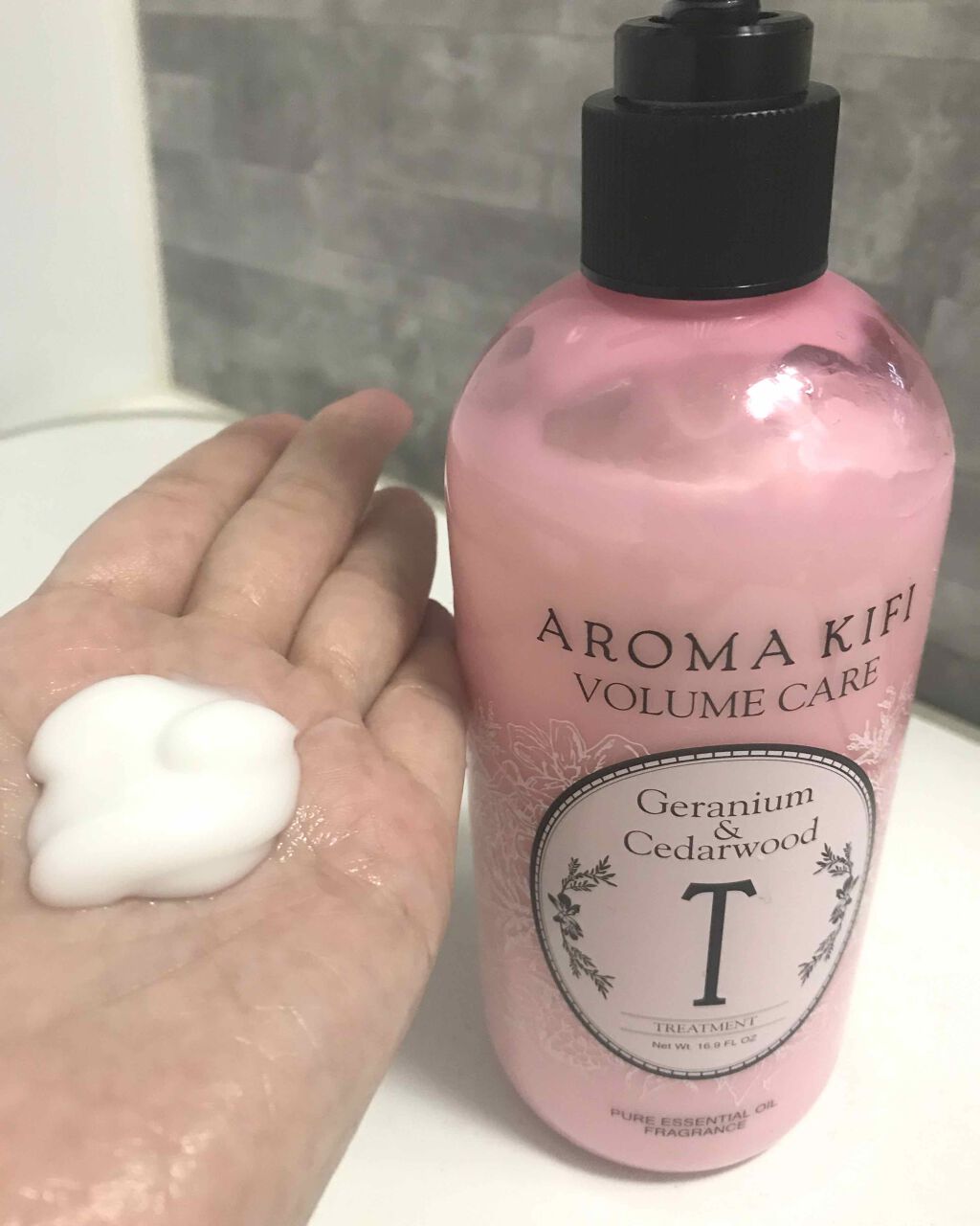 ボリュームケアシャンプー／トリートメント/AROMA KIFI/シャンプー・コンディショナーを使ったクチコミ（2枚目）