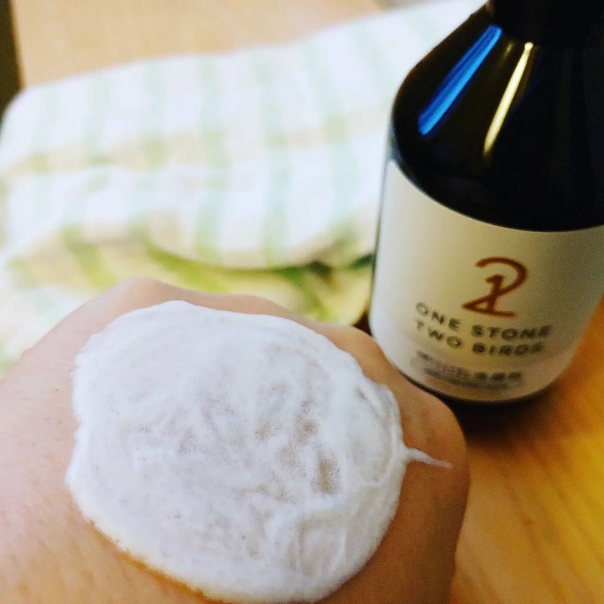 洗顔だけじゃない＋パックもできる洗顔料 ホワイトプレミアム/ONE STONE TWO BIRDS/その他洗顔料を使ったクチコミ（1枚目）