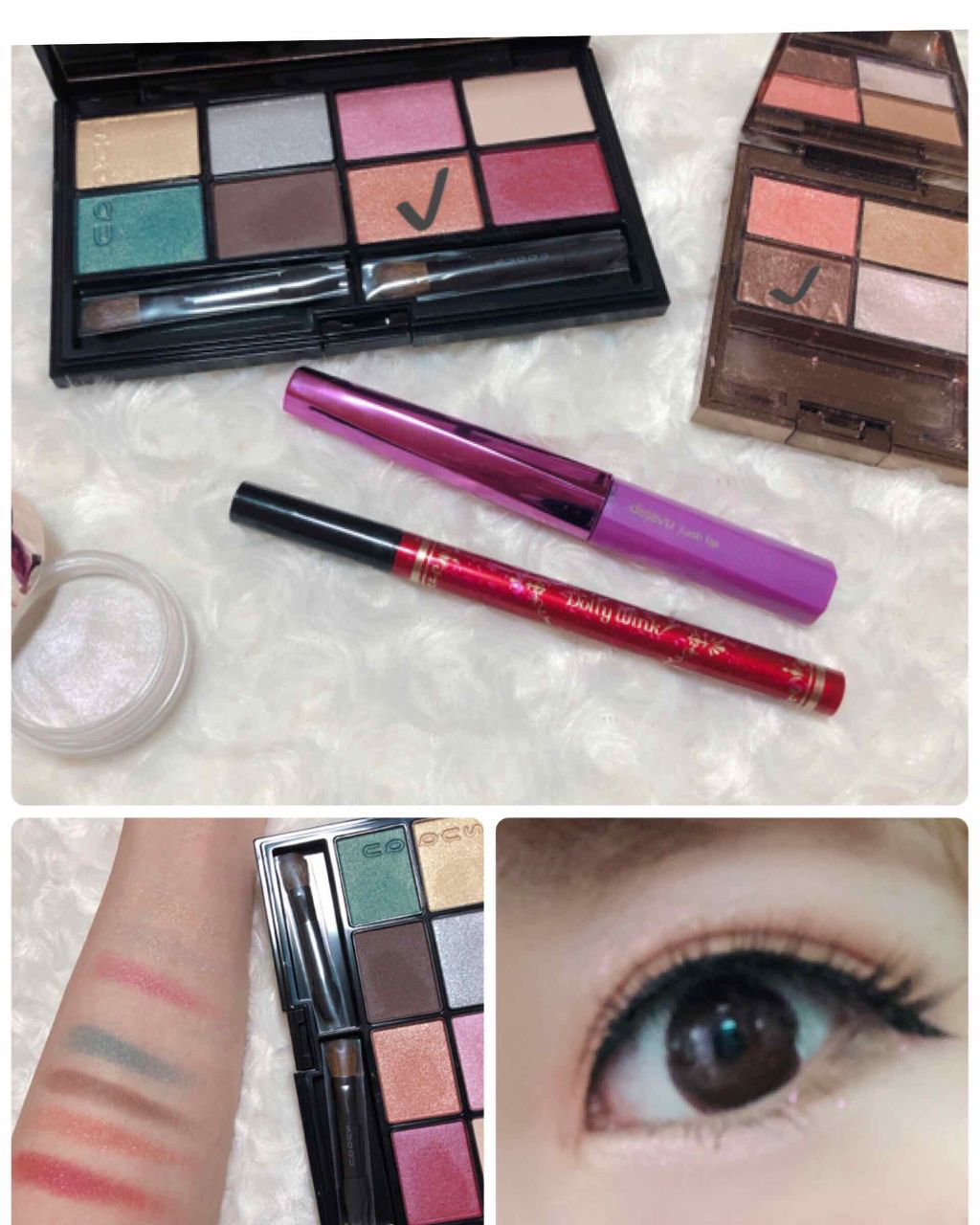 2018 クリスマス アイシャドウ コンパクト/SUQQU/アイシャドウパレットを使ったクチコミ（2枚目）