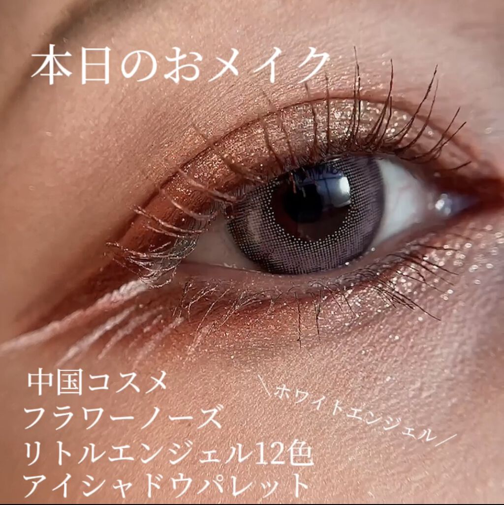 リトルエンジェル12色アイシャドウパレット/FlowerKnows/アイシャドウパレットを使ったクチコミ（1枚目）