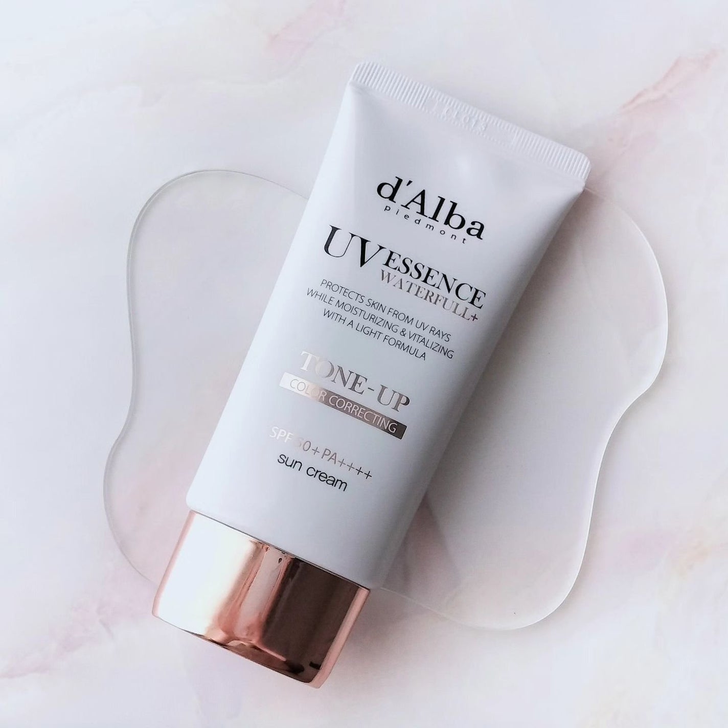 ウォータフルトーンアップサンクリーム/ダルバ/日焼け止めクリームを使ったクチコミ(1枚目)