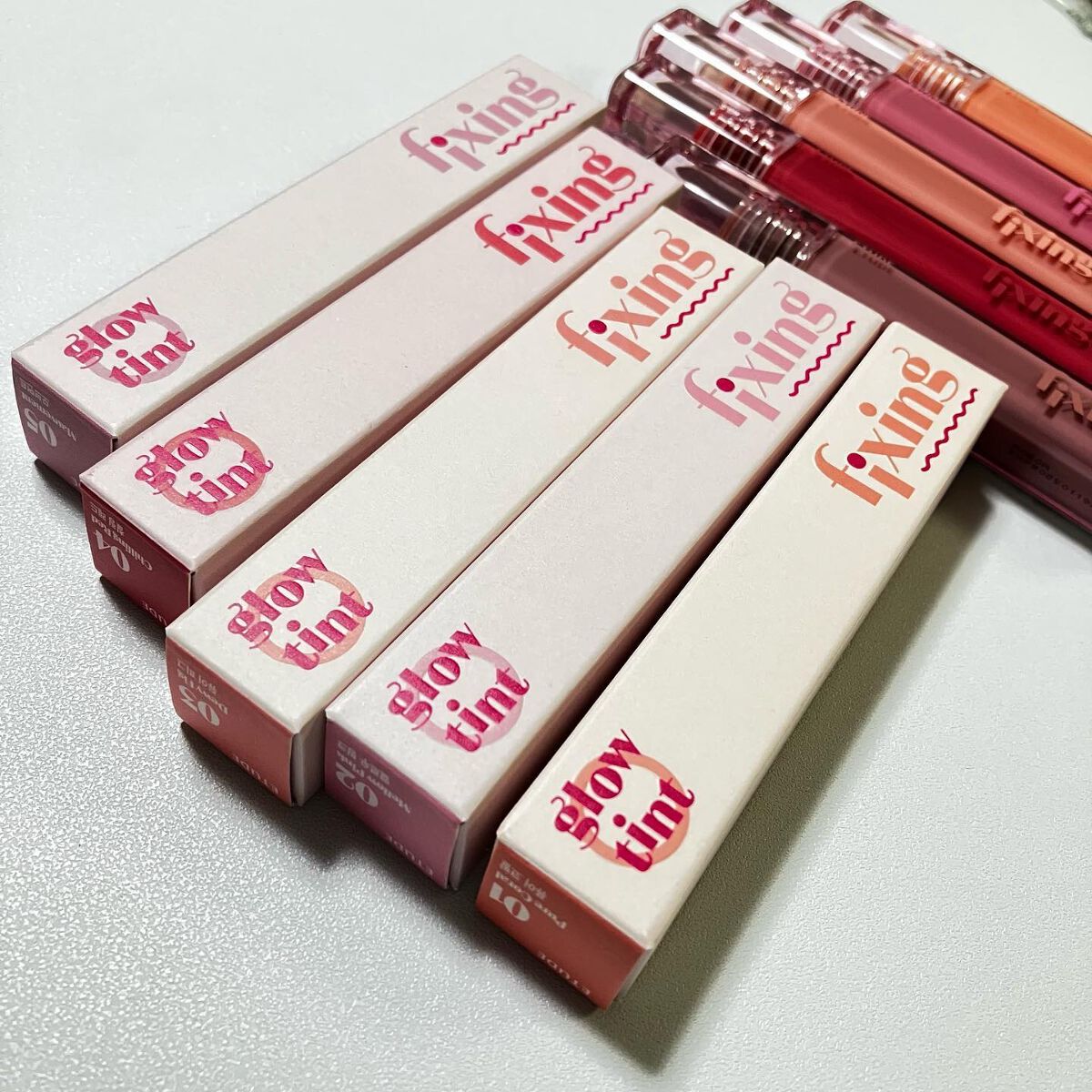 グロウ フィクシングティント/ETUDE/リップティントを使ったクチコミ(4枚目)