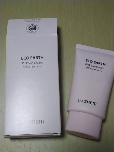 Eco Earth Pink Sun Cream/the SAEM/日焼け止め・UVケアを使ったクチコミ（5枚目）