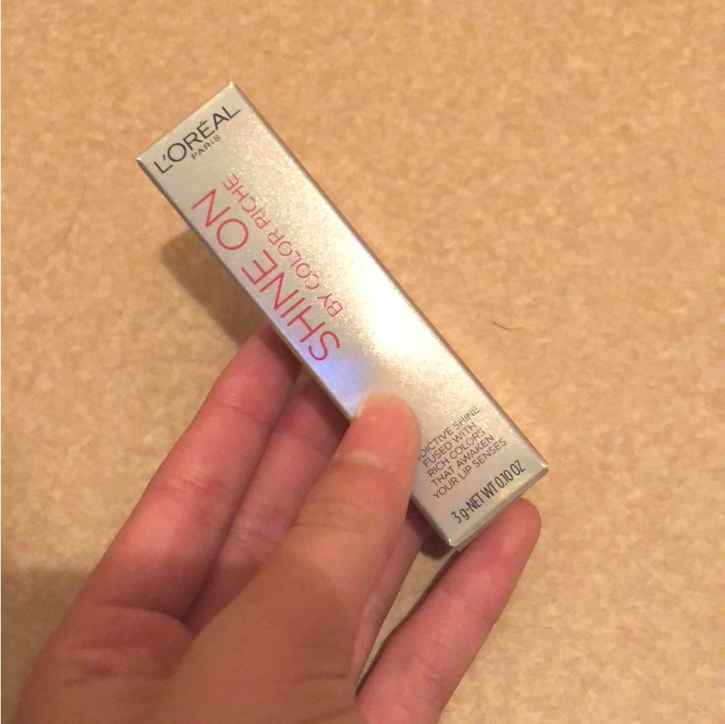 シャインオン/ロレアル パリ/口紅を使ったクチコミ（1枚目）