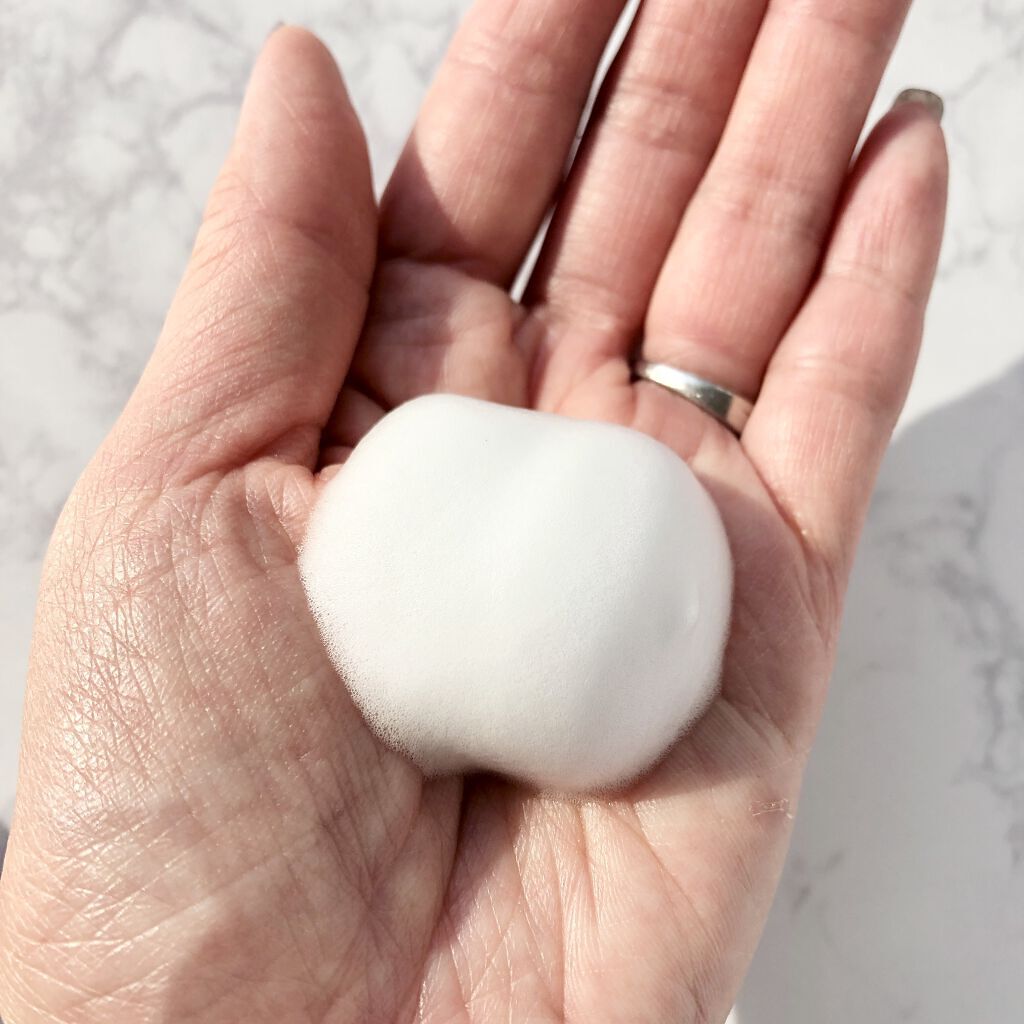 フォームウォッシュ (モイスト)/natu savon select/泡洗顔を使ったクチコミ（2枚目）