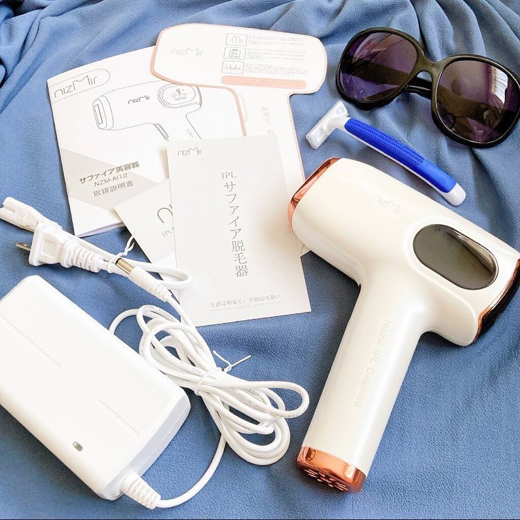 サファイヤIPL光脱毛器/NiZmir/家庭用脱毛器を使ったクチコミ(3枚目)