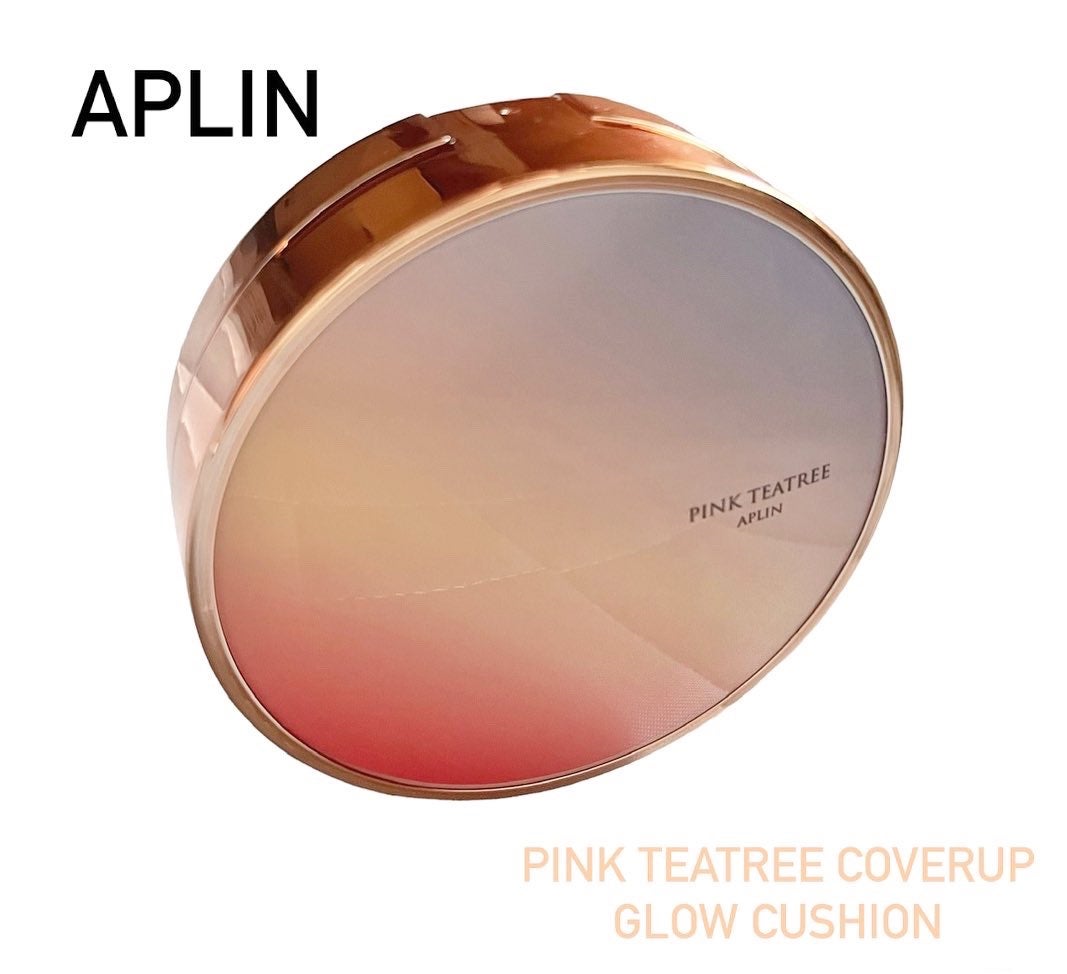 ピンクティーツリーカバーアップグロウクッション/APLIN/クッションファンデーションを使ったクチコミ(1枚目)