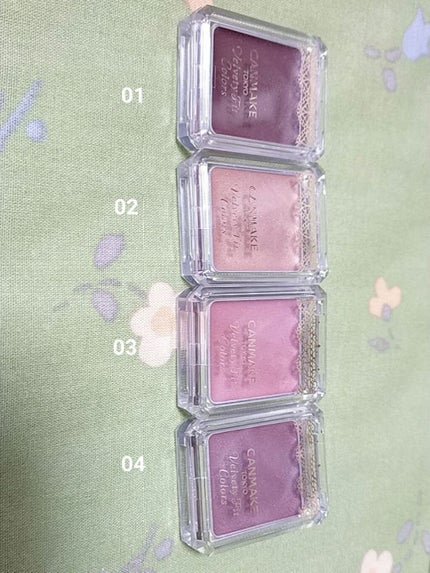 ベルベッティフィットカラーズ/キャンメイク/ジェル・クリームアイシャドウを使ったクチコミ(3枚目)