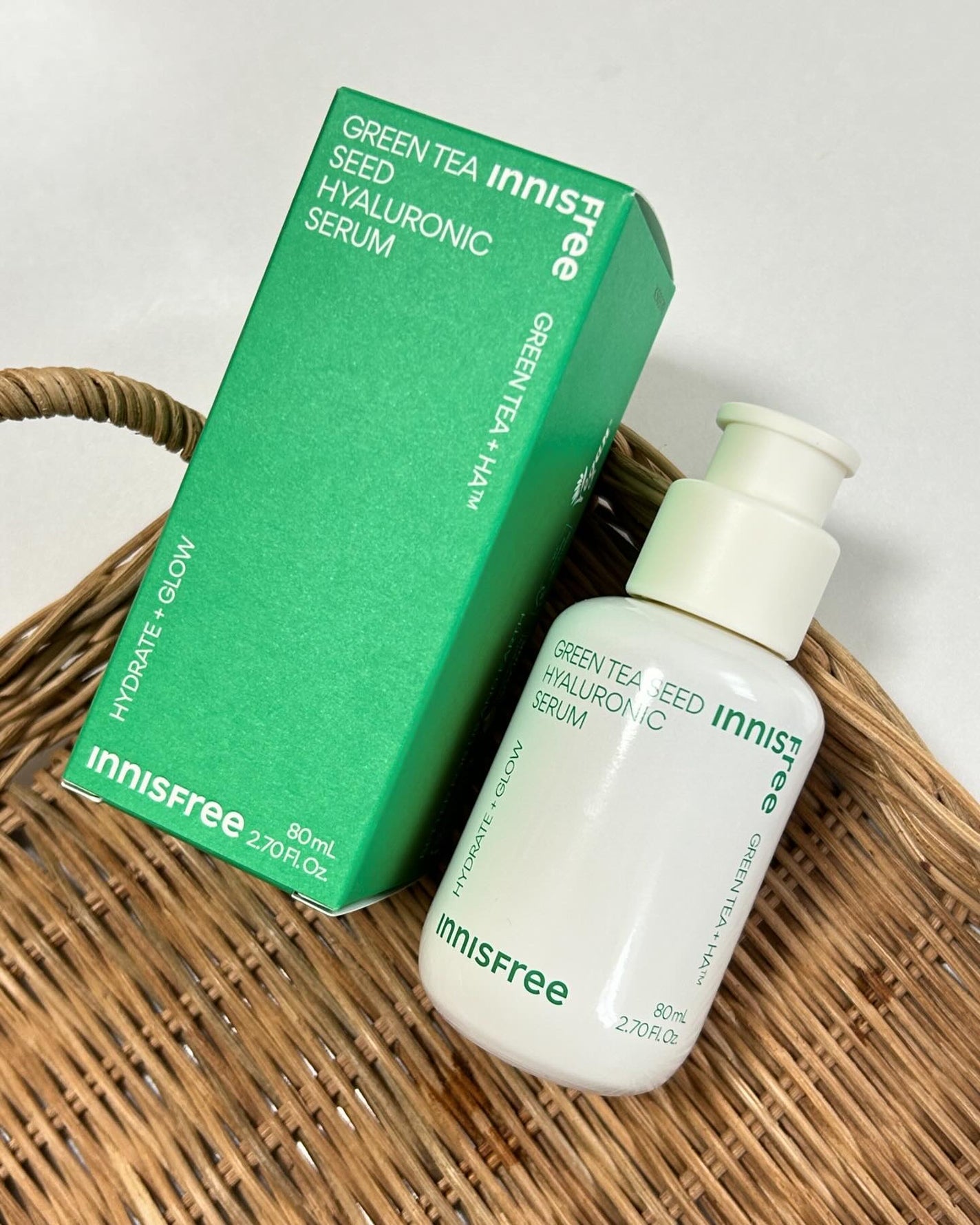 グリーンティーシード ヒアルロン セラム /innisfree/美容液を使ったクチコミ(5枚目)