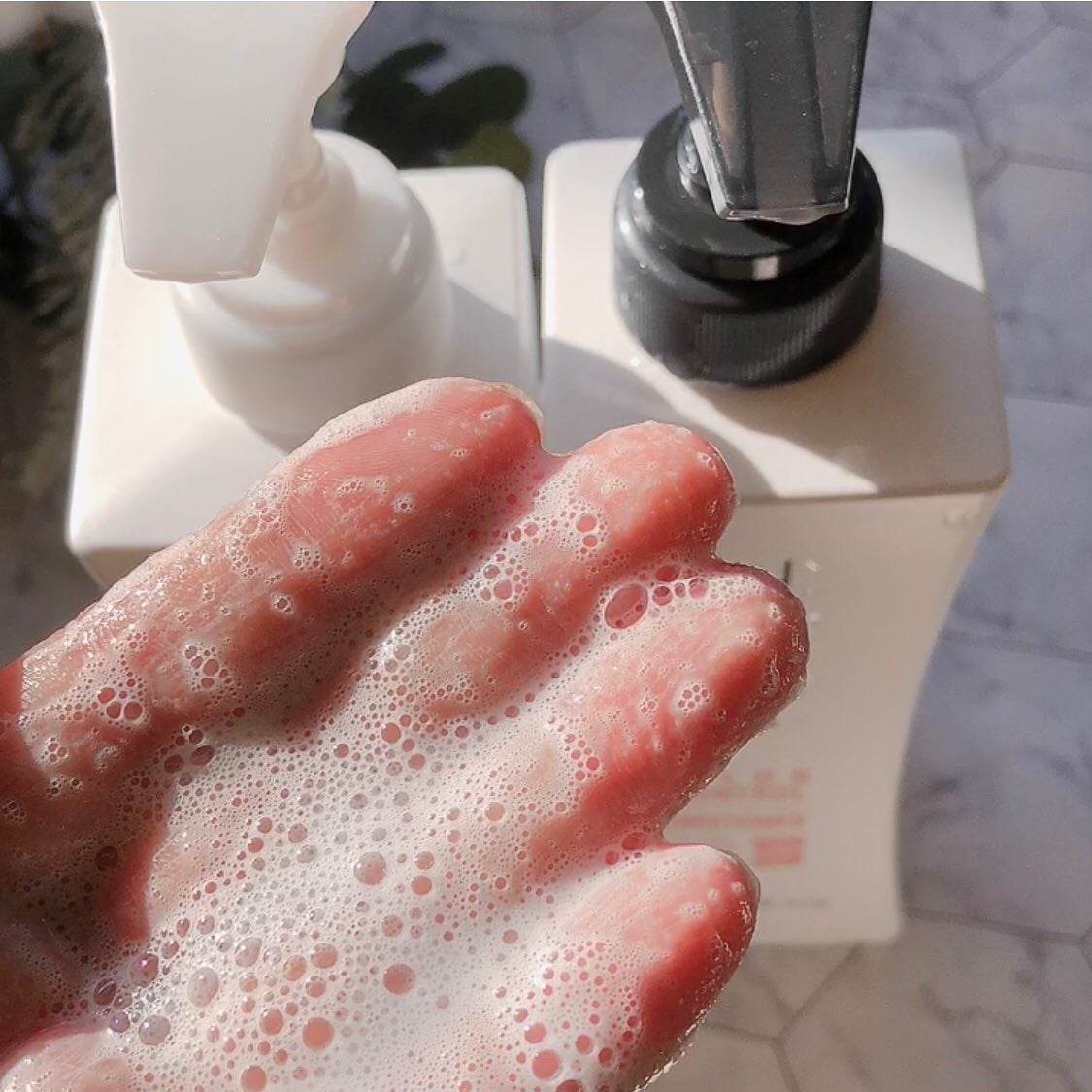 カラーコントロール シャンプー W/コンディショナー W/スティーブンノル ニューヨーク/市販シャンプーを使ったクチコミ(4枚目)