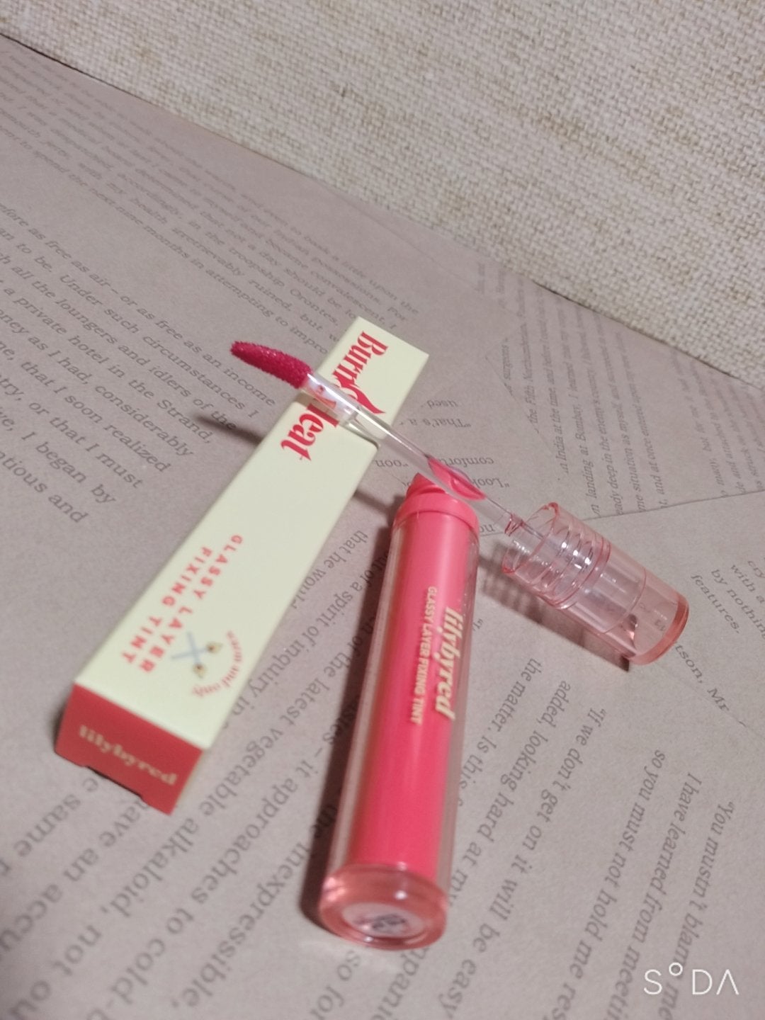 Glassy Layer Fixing Tint/lilybyred/口紅を使ったクチコミ(1枚目)