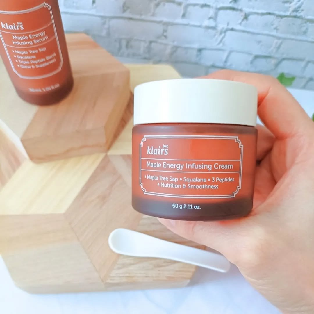メープルエナジーインフュージングクリーム/Klairs/フェイスクリームを使ったクチコミ(1枚目)