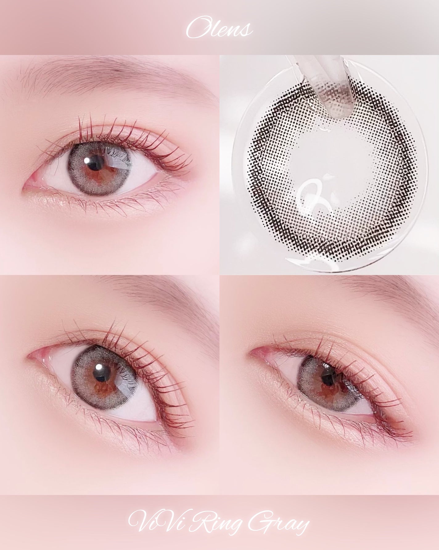 ViVi Ring 1Month/OLENS/カラーコンタクトレンズを使ったクチコミ(2枚目)