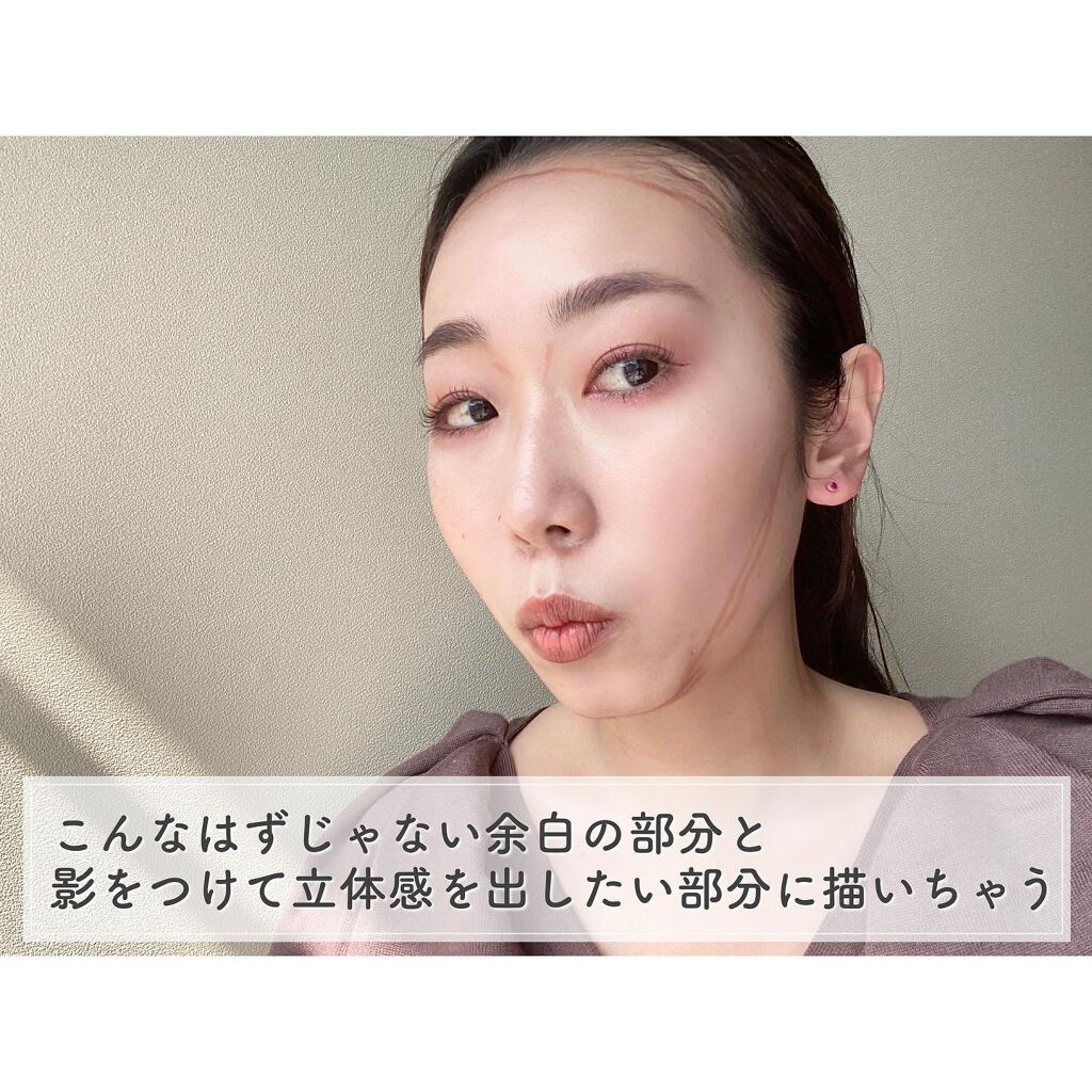 &be コントゥアペン/&be/シェーディングを使ったクチコミ(5枚目)