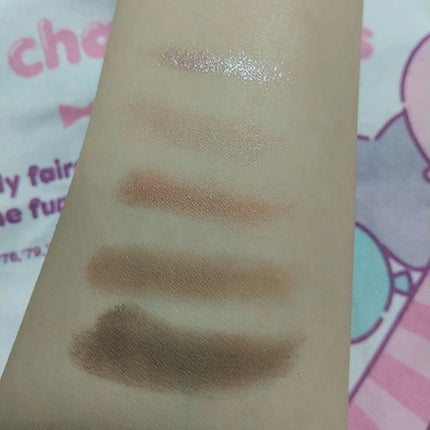 ジュエルアイカラーコレクション/Armuje/アイシャドウパレットを使ったクチコミ(3枚目)