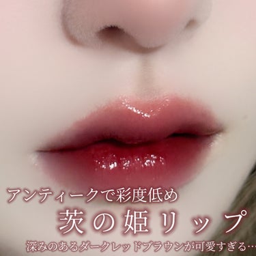 花染  緋鞠 on LIPS 「青みは苦手だけど血っぽいダークリップが欲しいという人全員見てほ..」（1枚目）