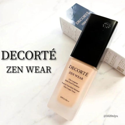 ゼン ウェア フルイド/DECORTÉ/リキッドファンデーションを使ったクチコミ(1枚目)