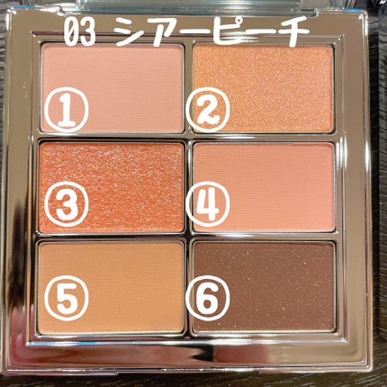 アイ ヴィーガン シアーパレット/AMUSE/アイシャドウパレットを使ったクチコミ(2枚目)