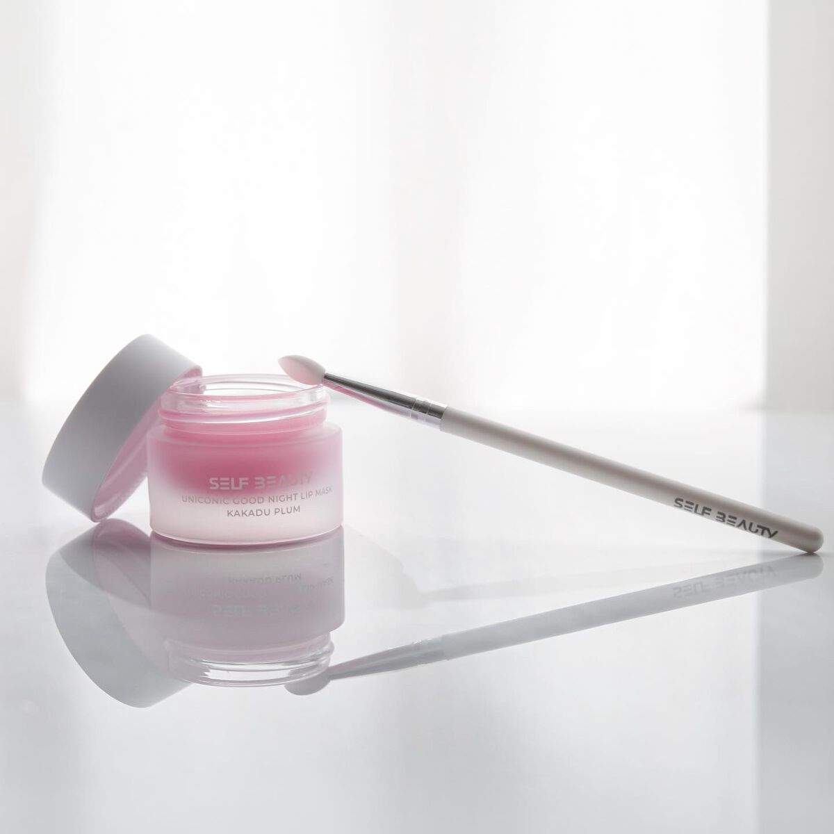 ユニコーングッドナイトリップマスク カカドゥプラム/SELF BEAUTY/リップマスクを使ったクチコミ（1枚目）